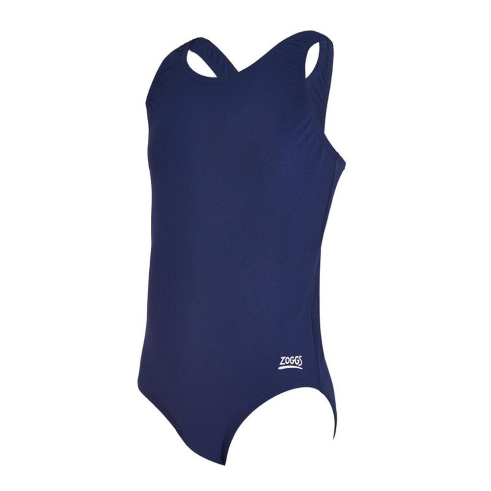 Zoggs Girls Cottesloe Sportsback 2024 One Piece Bathing Suit / Navy